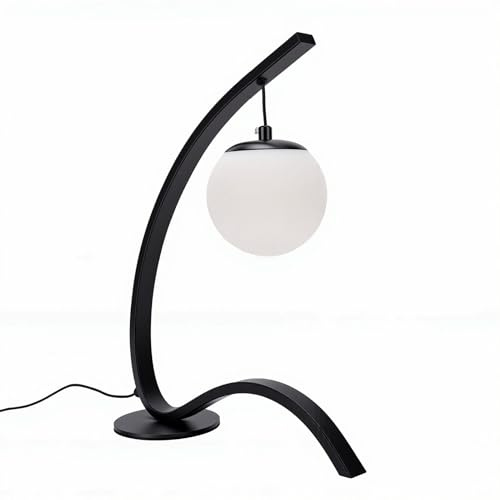 ZAICOLER LED Sänglampa 27,5x34,5CM för Hemresidens Som Läser Studerar Arbetar Anti Bländning öGvänlig Ljus Minskar Visuell Trötthet 3 Ljusstyrkenivåer 3 Färgtemperaturer Konstruktio (Svart)