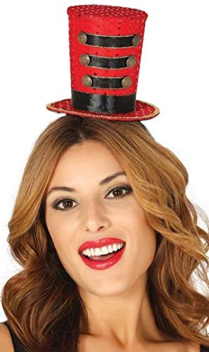 FIESTAS GUIRCA, S.L. Chistera Chic de Majorette Roja