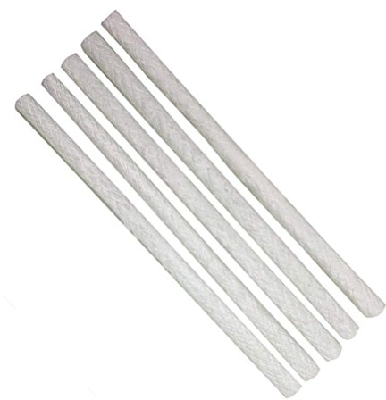 SUPVOX Stoppino in fibra di vetro da 10 pezzi per lampade a olio e candele Tiki. Stoppini per bottiglie di vino