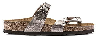 BIRKENSTOCK Mayari Damenschuhe Zehentrenner Braun, Schuhgröße:EUR 37