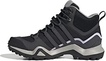 adidas EF3357 Mujer Zapatillas para Carreras de montaña, Núcleo Negro/Gris Oscuro/Tinte Púrpura, 38 2/3 EU