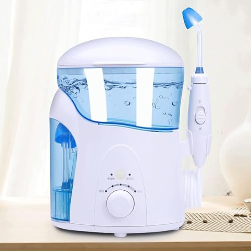 Neti Pot Elettrico, Kit for il risciacquo del seno Sistema di irrigazione del seno nasale Macchina elettrica for il risciacquo nasale pulsante con quattro beccucci, for alleviare il seno e le allergie