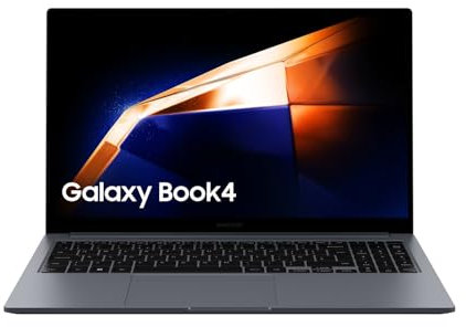 Samsung Galaxy Book4, Ordenador Portátil Ultrafino 15.6 Full HD LED, Intel Core 5-120U, 8GB RAM, 512GB SSD, Intel Graphics, Windows 11 Home, Gris, Teclado QWERTY Español