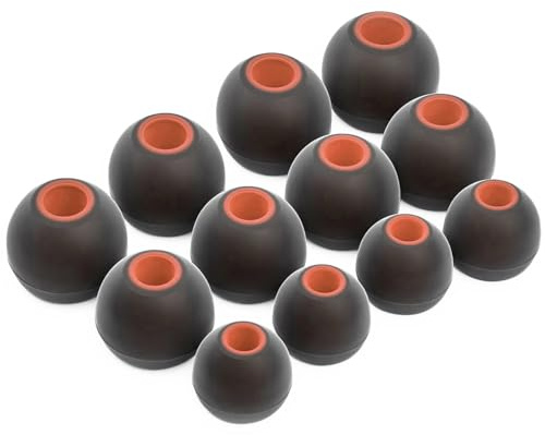 Okuli 12 x Écouteurs en Silicone Embouts d'oreilles pour JBL Tune 310 Casque Écouteurs