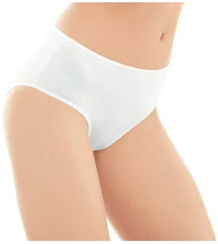 RAGNO 2 Slip Donna Vita Alta Biocotton 07455q, Bianco, 4