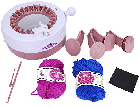 Delaman Macchina Per Maglieria, Da Cucire A Mano In Plastica Fai-Da-Te Bambini Accessori Utensili Tessitura (22 Aghi) Sciarpe Tessute Cappelli Tessuti
