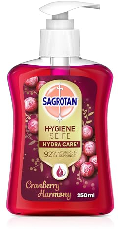 SAGROTAN PUMPSEIFE CRANBERRY 6X250ML