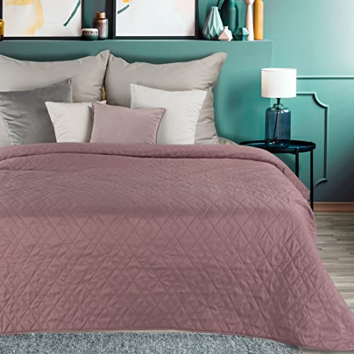 Eurofirany Colcha de Cama, Cubrecama Acolchado, Manta Otoño, Cobijas Cubre, Cubresofá, Multi