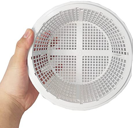 ulapithi Skimmer pour Piscine, 19Cm Remplacement du Panier du Filtre La Piscine, ABS Filtration Filtre Piscine, Pre-Filtre Skimmer Panier Passoire Panier Skimmer pour Un Ret