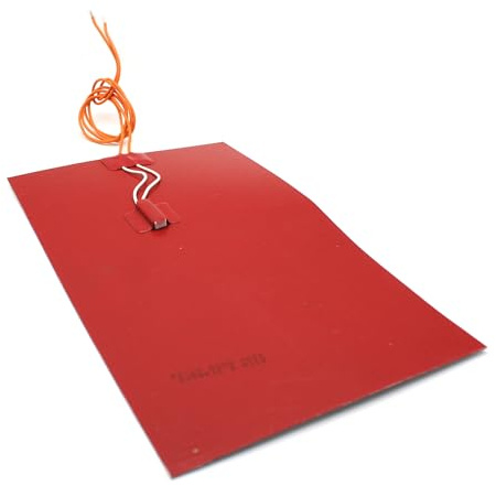 DOJA Barcelona Silicone Heating Element, Silicone Heater Mat, Heating Pad, Element, Heater Mat, Pad 500W 290×175mm Flexible for Domestic and Commercial Temperature Control Applications Machine Use
