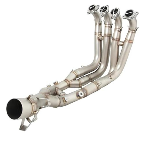 YOUZKA Parti motociclette S&istema di Scarico Completo per Moto, Collettore Anteriore, Tubo di Collegamento Slip On, Marmitta di Serie, Parti per B&MW S1000XR 2020-2024