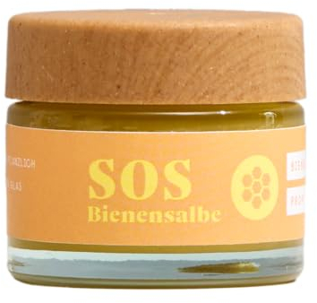forpeople BIO Bienensalbe 50g · Bienensalbe mit Propolis hochdosiert bei Neurodermitis & Akne · Heilsalbe für empfindliche & trockene Haut · Bienen Propolissalbe mit pflegenden Bio-Ölen