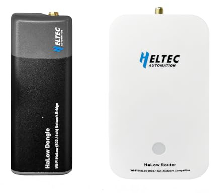 Heltec Wi-Fi HaLow Dongle Trådlös bro 802.11ah STA+HT-H7608 Kostym | Network Booster, lång räckvidd trådlös åtkomstförlängare Ethernet Bridge Repeater