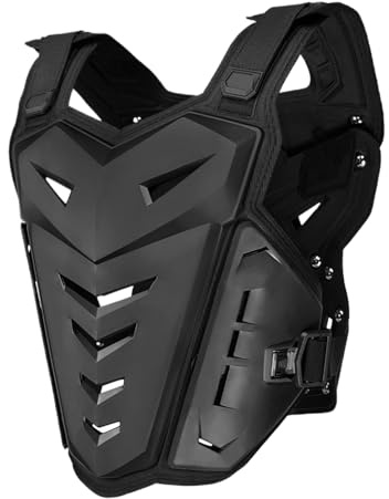 Chaleco de motocicleta, chaleco de protección de motocicleta,Riding Body Gear - Ropa de protección de motocicletas ATV Equipo de seguridad para patinaje de esquí hombres y mujeres