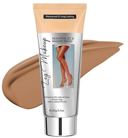 Trucco Copri Gambe | Coprente Camouflage per Gambe - Anti-Trasferimento Resistente All'Acqua Per Mare Sport Matrimonio Nuoto Fotogenico
