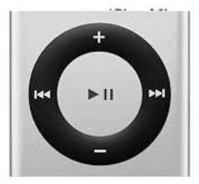 Apple iPod shuffle 5:e generationen silver MP3-spelare
