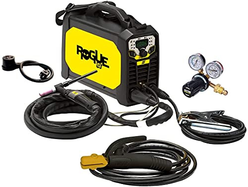 ESAB 0700500073 ROGUE ET 200IP PRO TIG and Stick Welding System, High Frequency Start, IP23S designed, Compact, Lightweight, Power Factor Control, Pulse Feature up to 500Hz