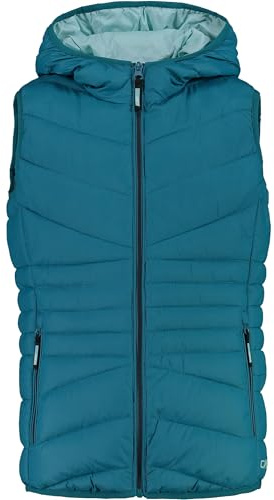 CMP unisex - barn Gilet Da Bambina In Nylon Con Cappuccio Fisso Väst