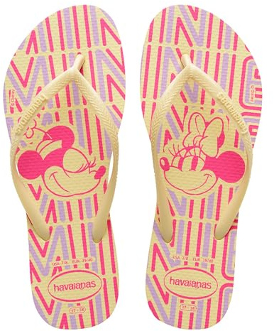 Havaianas Women Slim Disney Buttercream 37 5.5/6 UK Child