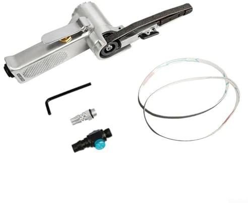 Lijadora neumática de banda amoladora neumática amoladora pulidora herramienta (10 mm)