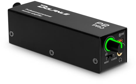 Bolanle P2 PRO USB-C Portable in-Ear Monitor Amplifier, 5V DC/AAA Battery 
