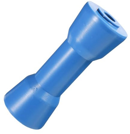 ULTECHNOVO Polea De Rodillo De Quilla De Rodillo De Proa Rodillos De Remolque De Con Soportes Rodillos De Quilla Para Remolque De Rueda De Remolque Blue Caucho