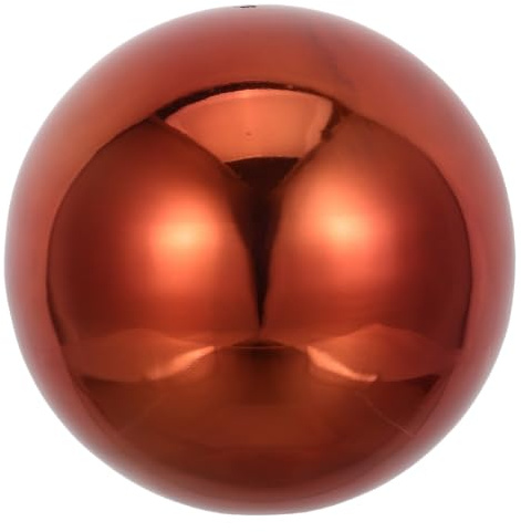 WRITWAA Utomhus trädgårdsboll, reflekterande boll polerad glänsande sfär, spegelglob flytande klot för trädgårdskonstskulptur, uteplatsgräsmatta, 18 cm / 7,1 tum