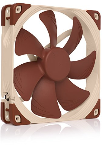 Noctua NF-A14 5V PWM, Tyst Premiumfläkt med USB-Adapterkabel, 4-Pin, 5 V-Version (140 mm, Brun)
