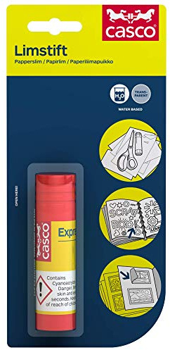 CASCO - Vattenbaserat limstift - Limstift - Transparent - 21g