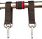 Seil Hängesessel,Haken Karabiner für Tür Reck,Hängematten Befestigung,Schaukel Befestigung Baum,Swing Hanging Gurt Hängematte Hängesessel Wasserdicht D-Ringen Polyester Fiber Gurt (2 x 40CM)