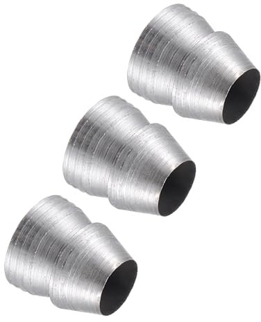 CoCud Coins de Poignée Ronde, Diamètre de 13 mm, Kit de Coins en Acier Au Carbone pour Prévenir La Fissuration Des Manches de Marteau - (Applications : pour Hache), 3 Pièces