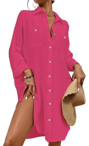 Bsubseach Kimono som är öppen fram, överdrag för dambadkläder, bikiniöverdrag med tofs
