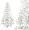 Azorex Árbol de Navidad Artificial Material PVC Soporte de Metal 150/180/210/240cm (Blanco, 180CM)