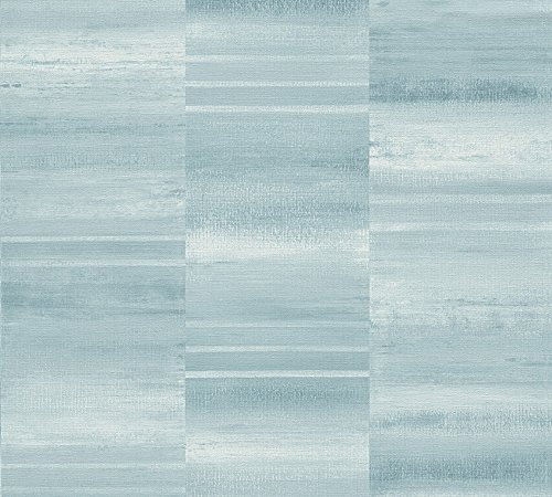 Livingwalls Vliestapete Revival Tapete grafisch 10,05 m x 0,53 m blau Made in Germany 342402 34240-2