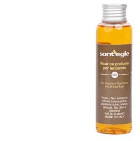 Nachfüllpackung für Raumdiffusor, Bio-Duft mit ätherischen Ölen von Sant'Egle 100 ml (Orangenblüten und Rosmarin)