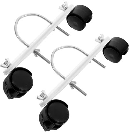 Anneome Electric Radiator Caster Wheels Sturdy Mobile Support for Oil Filled Heaters Smooth Mobility with Strong Frame for Home and Office Use Compact Design for Versatile Application