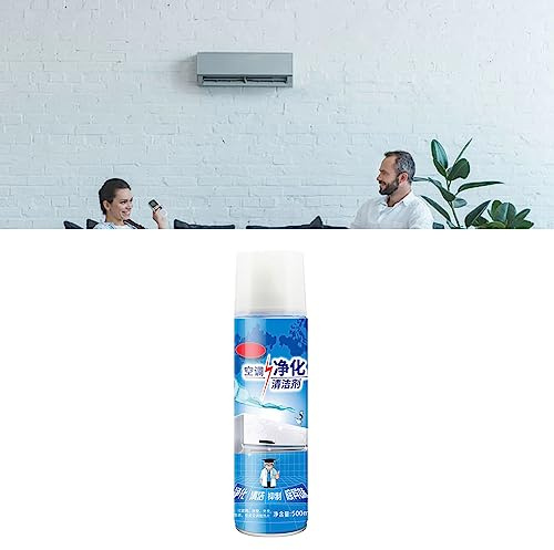 Naroote Spray Limpiador de Aire Acondicionado, Limpiador de Aire Acondicionado de Larga Duración para Tienda de Automóviles (Edición china)