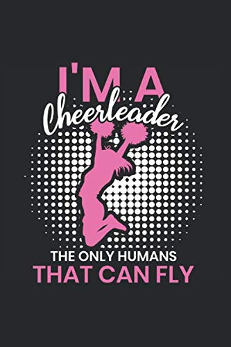 Notizbuch: Cheerleading Notizheft A5 liniert I Cheerleader Geschenk Notebook I Tagebuch oder Journal für Mädchen und Frauen