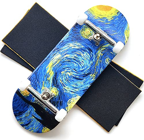iShrunkthis Starry Night - 34mm Wooden Pro Fingerboard Completes