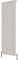Radbliss Vertical Flat Panel Design Radiator 1600x544mm White Single Tall RAD Central Heating