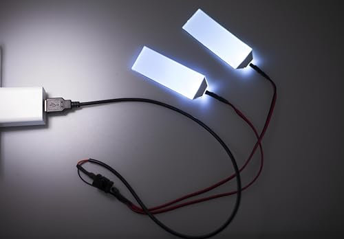 [USB Universal] Iron Man LED Light 30 Cable, Iconic for Iron Man & Batman. Solves Battery Issues, Switch Button for Convenience