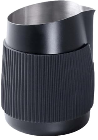 Bricco per latte - Montalatte | Bricco per latte per caffè, schiumatura del latte, barattolo a vapore cappuccino da 420 ml | per schiuma per latte in acciaio inox per espresso |