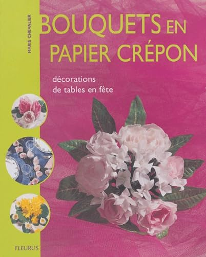 Bouquets de fête en papier crépon