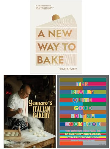 A New Way to Bake, Gennaro's Italian Bakery & The Really Quite Good British Cookbook 3 Books Collection Set