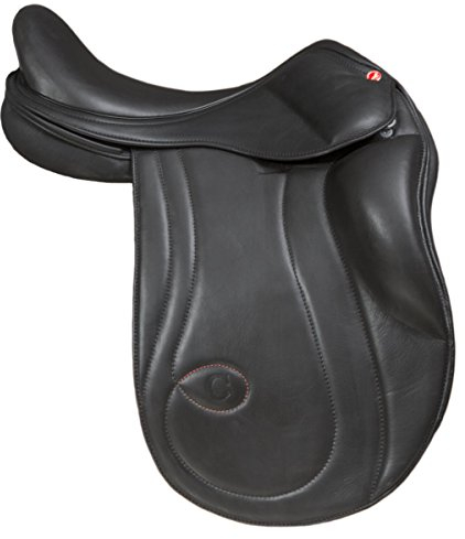 Karlslund C Sattel, 17 (46cm), Rot 74°