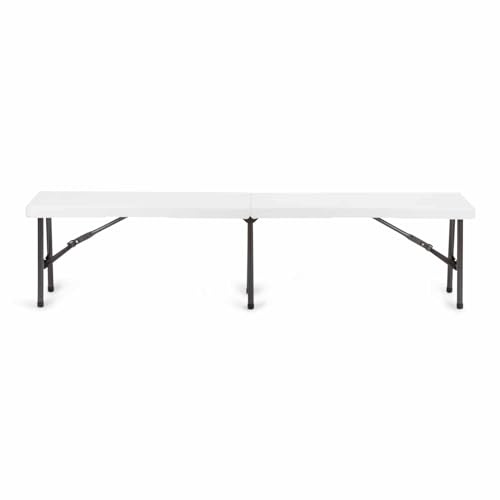 Gardiun Banc de Pique-Nique Pliable en résine Bremen 184 x 30,5 x 44,56 cm