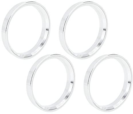 X AUTOHAUX 4pcs Bague de Centrage 65.1 à 57.1mm Aluminium Alliage Voiture Moyeu Anneaux Centriques