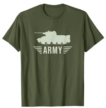 Chemises militaires pour garçons chemises tactiques olive T-Shirt