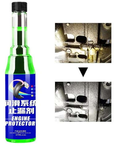 Olio Stop Leak – Additivo per motore, riparazione perdite brucianti olio | Attivatore di tenuta tenuta Agente di arresto delle perdite, innovativa riduzione del rumore del motore, sigillante