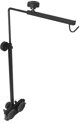 Fruusv Support de lampe à ventouse pour reptile, support de lampe à ventouse réglable, support de lampe chauffante à ventouse, support à ventouse pour terrarium